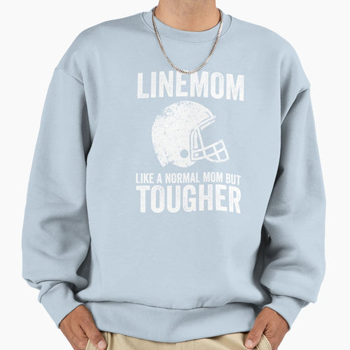 Football Lineman Funny Line Mom T-Shirt - Unique Graphic Unisex - T-Shirt, Sweatshirt, Hoodie