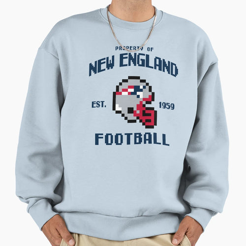 Property New England Patriots Football Sweatshirt - Novelty Apparel Unisex - T-Shirt, Sweatshirt, Hoodie
