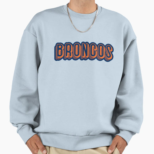 Denver Broncos Sweatshirt - Fun Novelty Design Unisex - T-Shirt, Sweatshirt, Hoodie