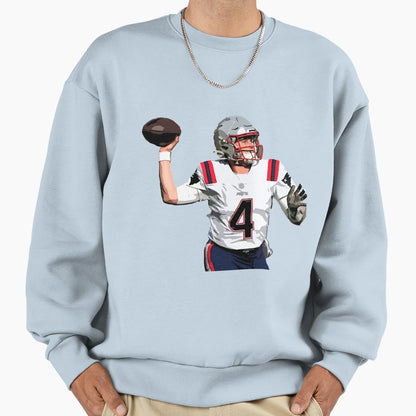 Bailey Zappe Sweatshirt - Casual Everyday Wear Unisex - T-Shirt, Sweatshirt, Hoodie
