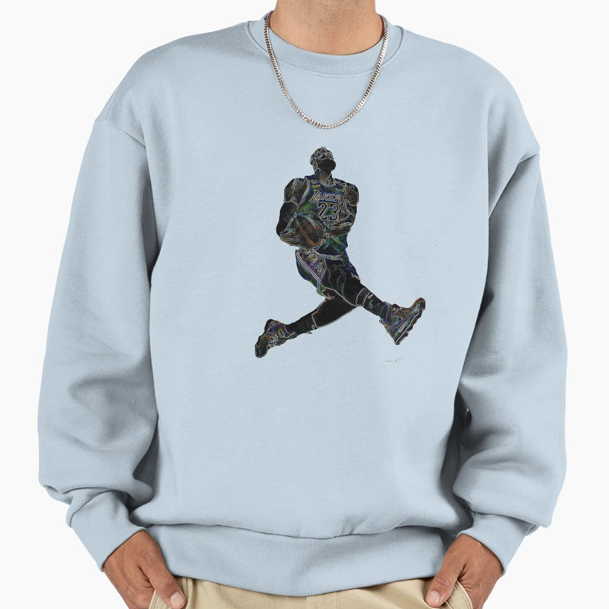 Lebron Dunk Sweatshirt - Graphic Print Unisex - T-Shirt, Sweatshirt, Hoodie