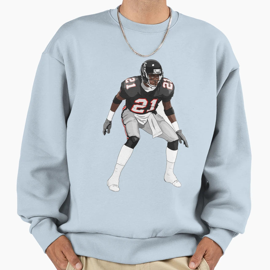 Deion Sanders Sweatshirt - Streetwear Style Unisex - T-Shirt, Sweatshirt, Hoodie