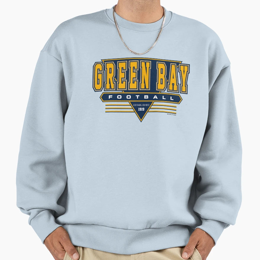 Green Bay Football Packers Inspired 90S Sweatshirt - Trendy Graphic Unisex - T-Shirt, Sweatshirt, Hoodie