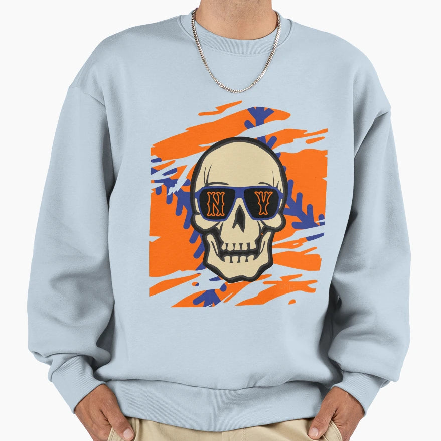 Ny Baseball 1 Sweatshirt - Minimalist Print Men Women - T-Shirt, Sweatshirt, Hoodie