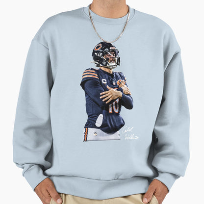 Chicago Football Caleb CW Cold Sweatshirt - Casual Everyday Wear Men Women - T-Shirt, Sweatshirt, Hoodie
