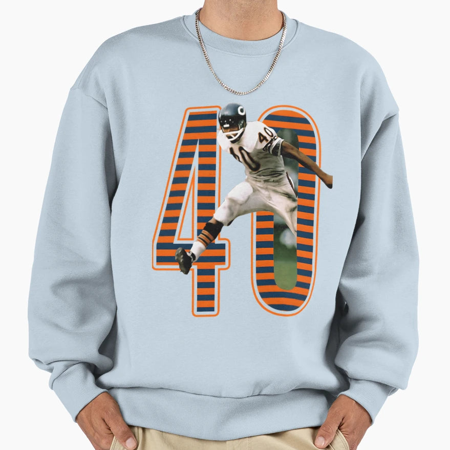 Gale Sayer Sweatshirt - Trendy Graphic for Adults - T-Shirt, Sweatshirt, Hoodie