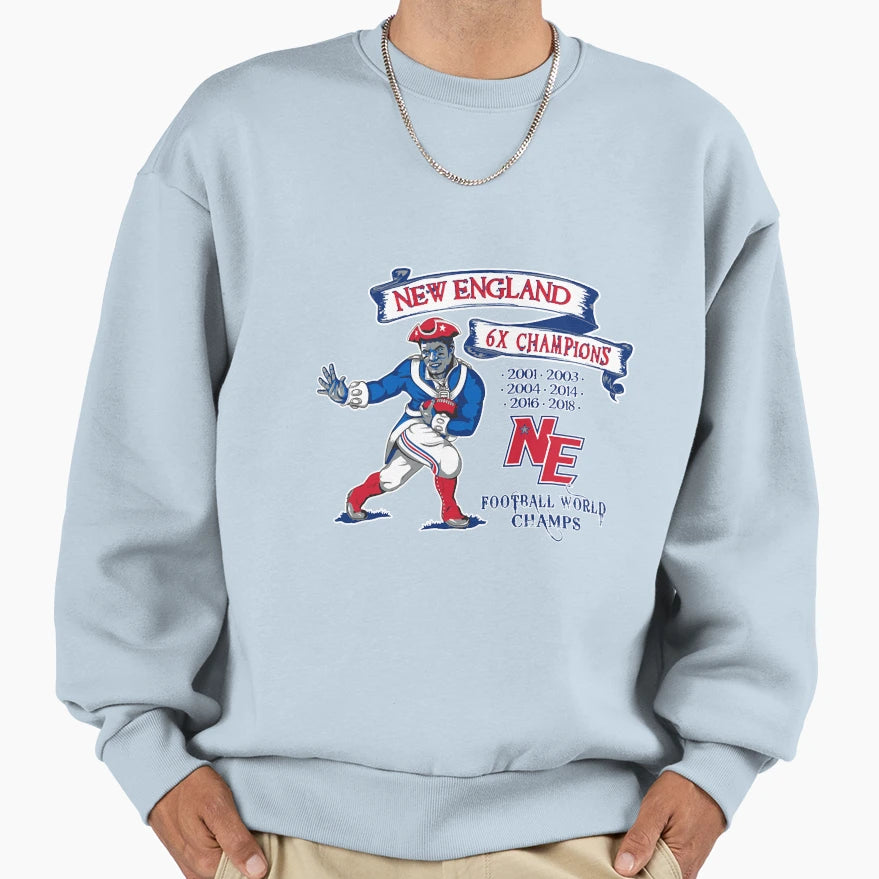 Patriots 2019 Championship 1 Sweatshirt - Graphic Print for Adults - T-Shirt, Sweatshirt, Hoodie