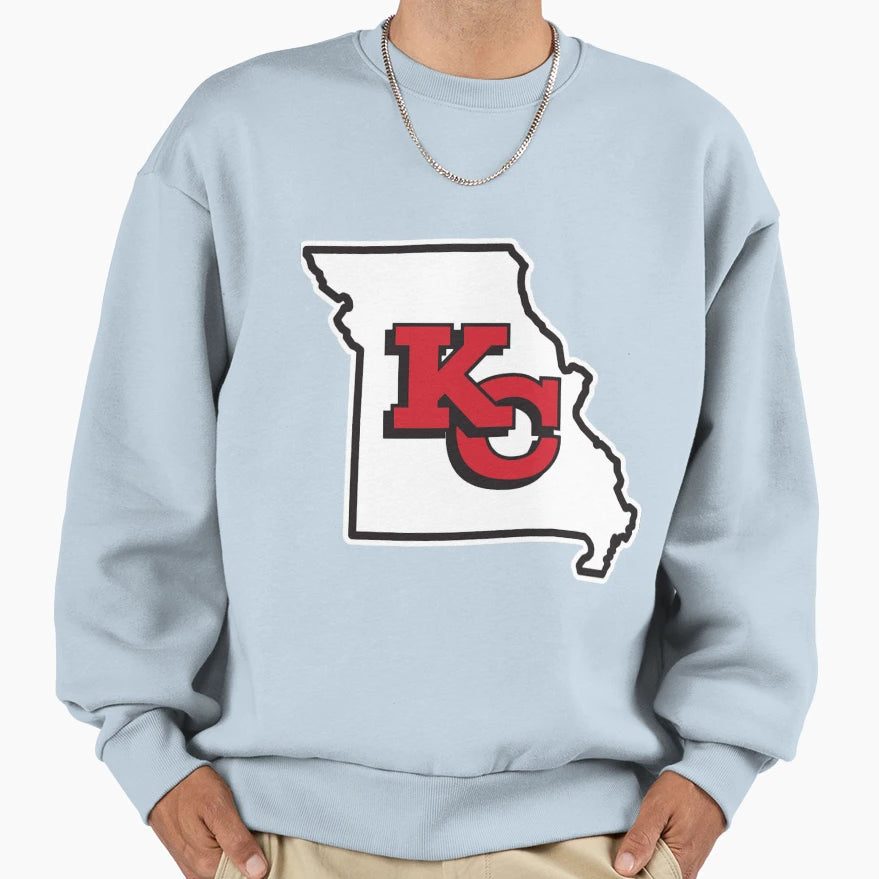 Art Kansas City Chiefs Sweatshirt - Novelty Apparel for Adults - T-Shirt, Sweatshirt, Hoodie