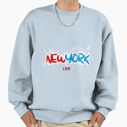 New York City City That Never Sleeps Sweatshirt - Fun Novelty Design Unisex - T-Shirt, Sweatshirt, Hoodie