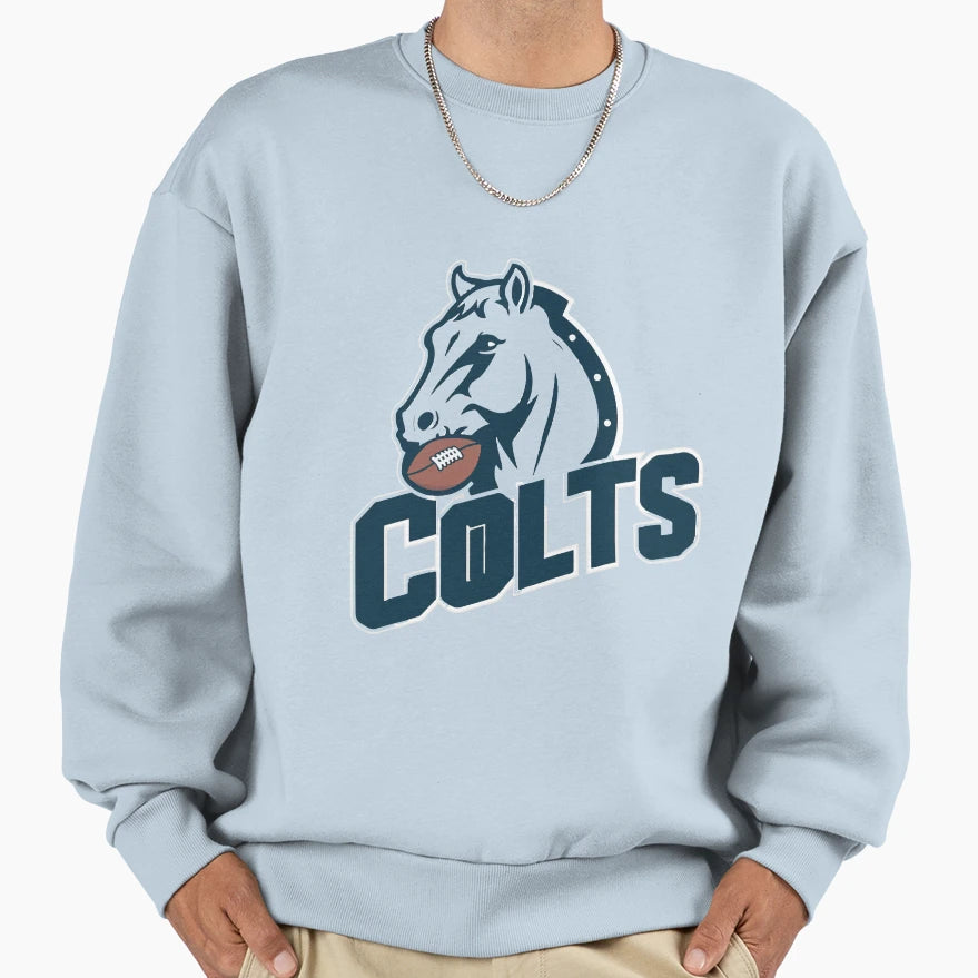 Nfl Colts Sweatshirt - Minimalist Print Unisex - T-Shirt, Sweatshirt, Hoodie