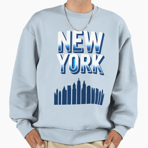 New York City America 3 Sweatshirt - Aesthetic Graphic Men Women - T-Shirt, Sweatshirt, Hoodie