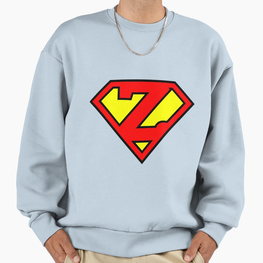 Letter Z Sweatshirt - Casual Everyday Wear Unisex - T-Shirt, Sweatshirt, Hoodie