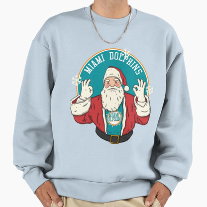 Art Miami Dolphins Sweatshirt - Streetwear Style Men Women - T-Shirt, Sweatshirt, Hoodie