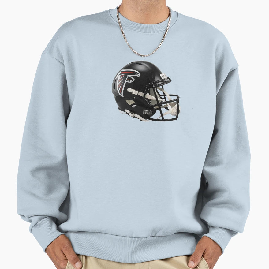 Helmet Atlanta Icon Sweatshirt - Fun Novelty Design for Adults - T-Shirt, Sweatshirt, Hoodie