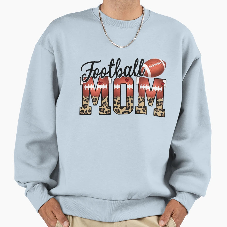 Football Mom Sweatshirt - Novelty Apparel Unisex - T-Shirt, Sweatshirt, Hoodie
