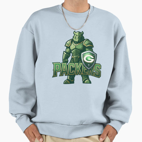 Green Bay Packers Football Decal Sweatshirt - Minimalist Print Men Women - T-Shirt, Sweatshirt, Hoodie