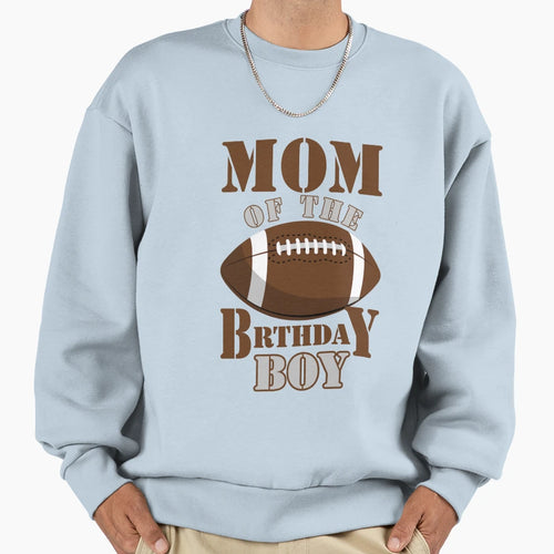 Mommy Birthday American Football Sweatshirt - Custom Art Print Men Women - T-Shirt, Sweatshirt, Hoodie