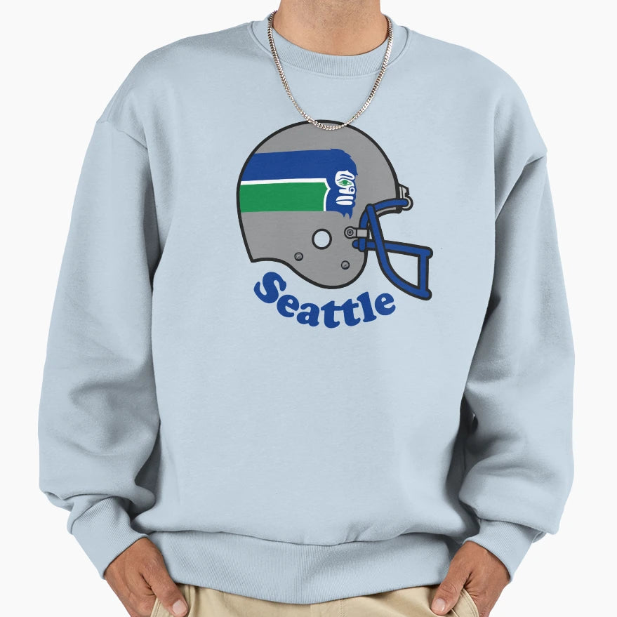 Seattle Sasquatches Logo Lid Sweatshirt - Trendy Graphic Unisex - T-Shirt, Sweatshirt, Hoodie