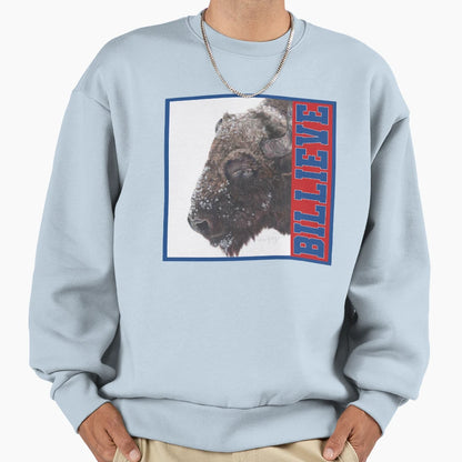 Billieve Buffalo Bills Football Nfl Sweatshirt - Custom Art Print Unisex - T-Shirt, Sweatshirt, Hoodie