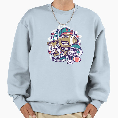Football Sport Champions Sweatshirt - Minimalist Print Men Women - T-Shirt, Sweatshirt, Hoodie