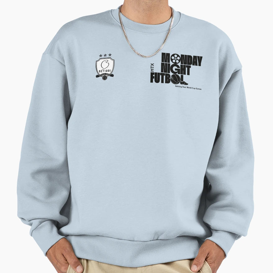 Monday Night Futbol Sweatshirt - Graphic Print Men Women - T-Shirt, Sweatshirt, Hoodie