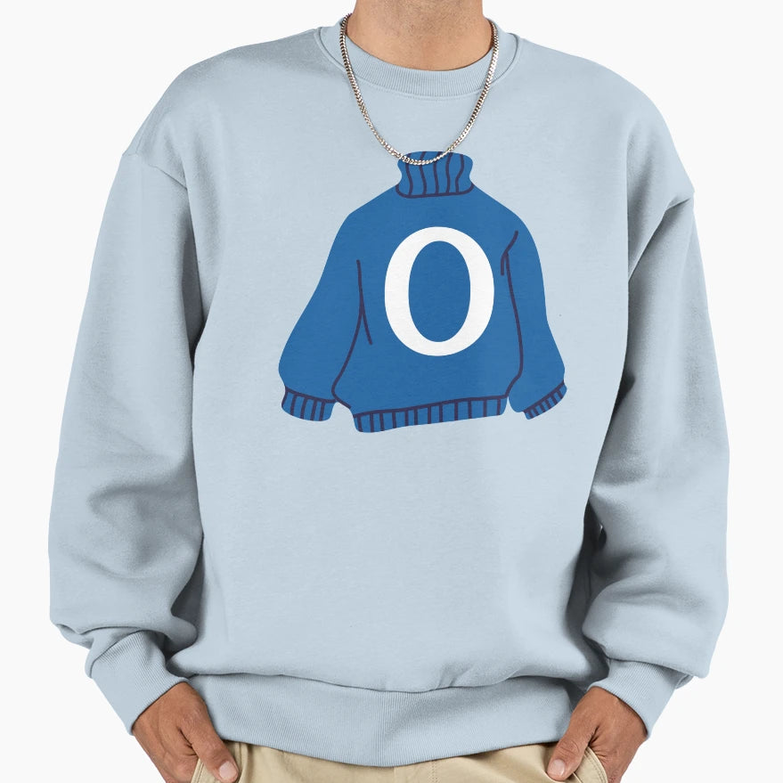 Letter Sweatshirt - Minimalist Print Unisex - T-Shirt, Sweatshirt, Hoodie
