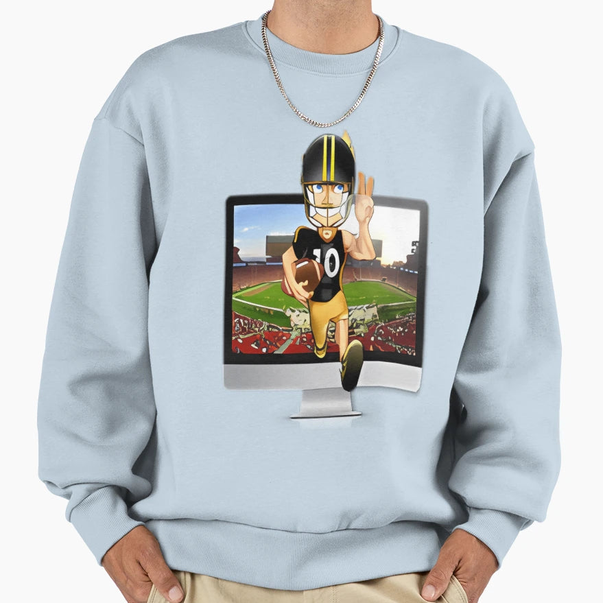 American Football Sweatshirt - Trendy Graphic for Adults - T-Shirt, Sweatshirt, Hoodie