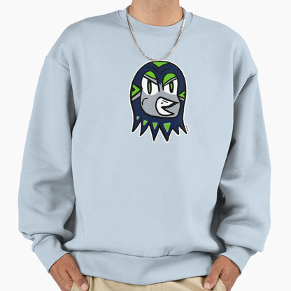 Hawk Head Johnny From Seattle Sweatshirt - Graphic Print Men Women - T-Shirt, Sweatshirt, Hoodie