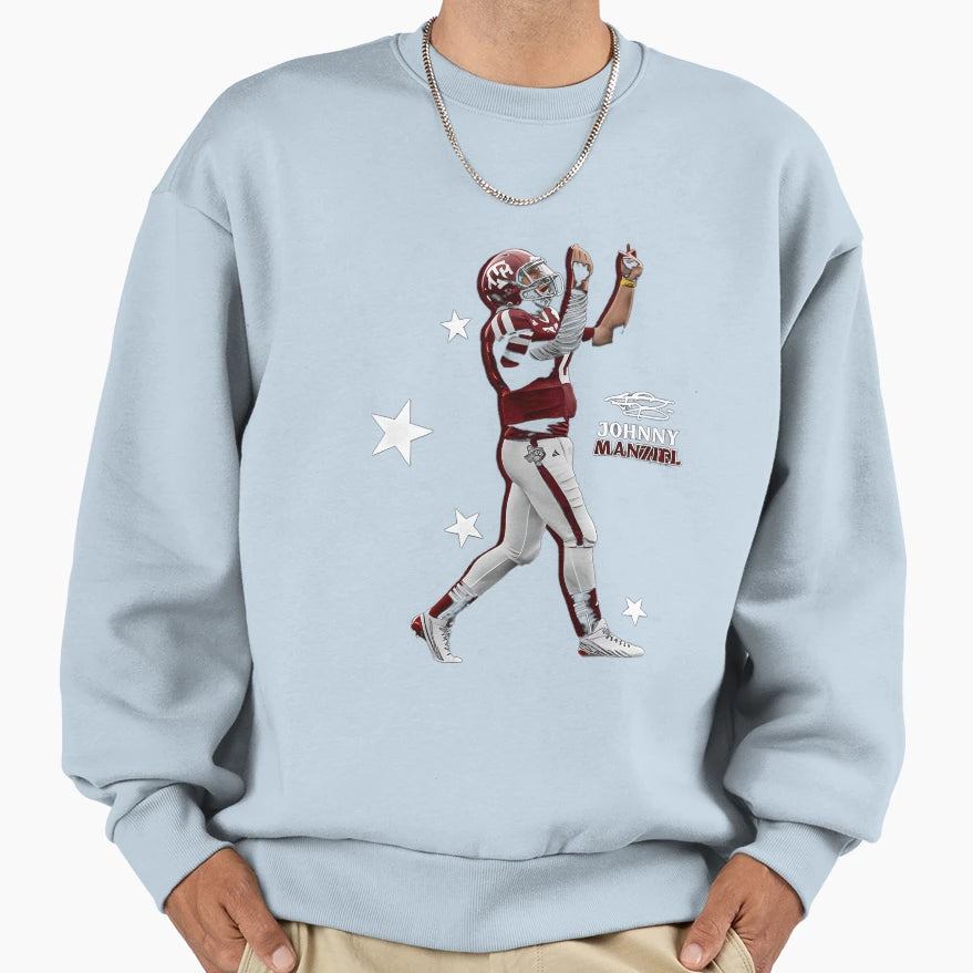 Johnny Manziel Football Sweatshirt - Unique Graphic Men Women - T-Shirt, Sweatshirt, Hoodie