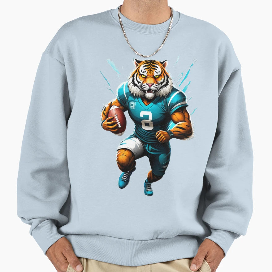 Super Rugby Tiger Sweatshirt - Casual Everyday Wear Men Women - T-Shirt, Sweatshirt, Hoodie