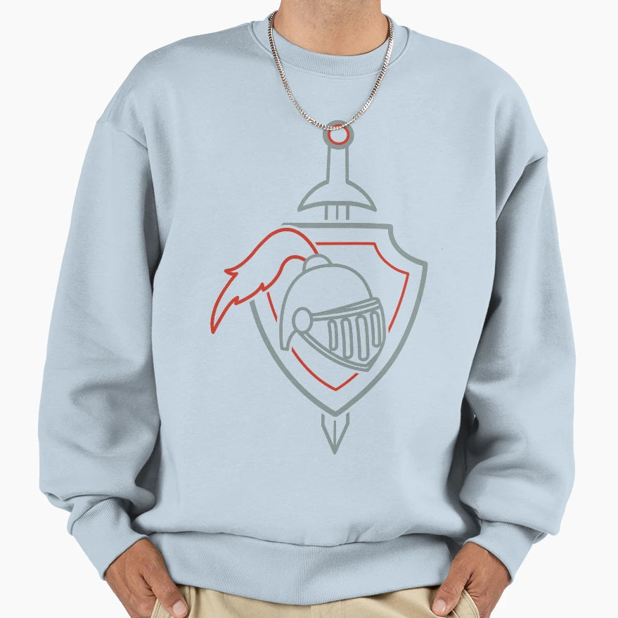 Knight Sweatshirt - Unique Graphic Men Women - T-Shirt, Sweatshirt, Hoodie