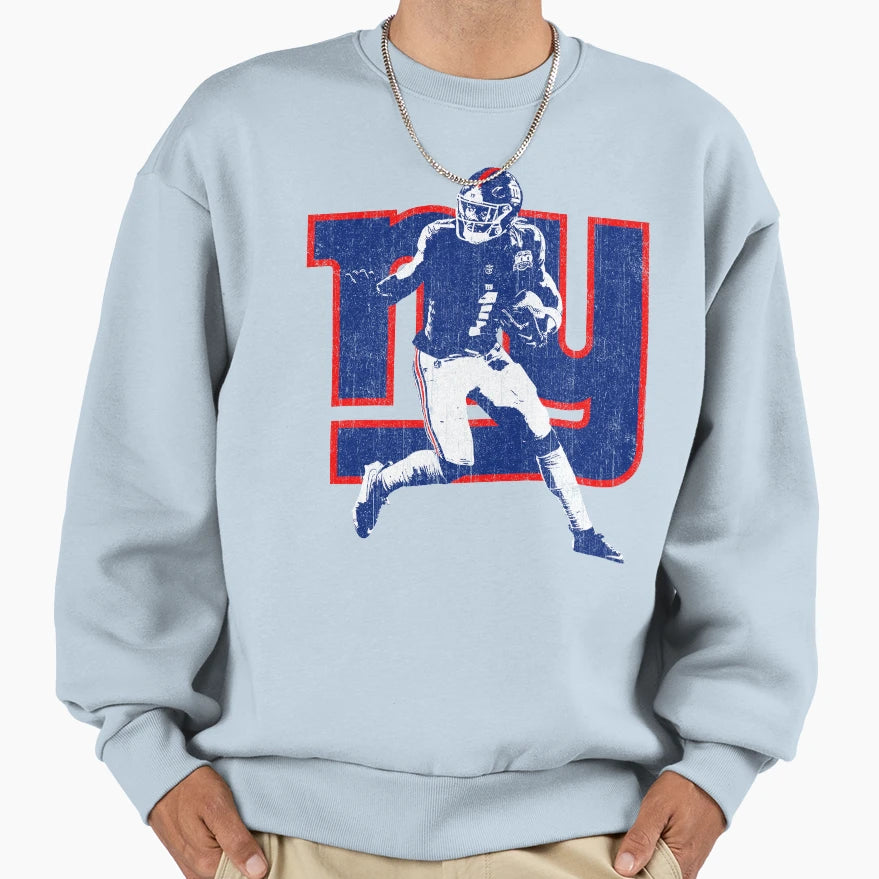 Malik Nabers Variant Sweatshirt - Casual Everyday Wear for Adults - T-Shirt, Sweatshirt, Hoodie