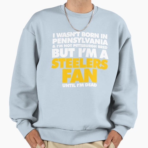 I Wasnt Born Pennsylvania But I Am Sweatshirt - Minimalist Print Unisex - T-Shirt, Sweatshirt, Hoodie