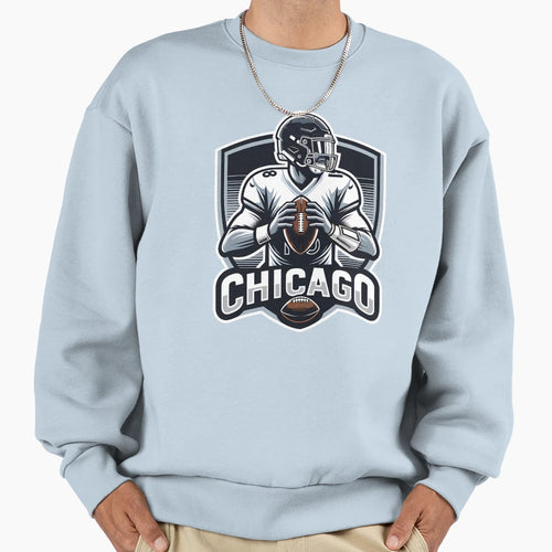 Fictional Chicago Quarterback 18 Sweatshirt - Casual Everyday Wear Unisex - T-Shirt, Sweatshirt, Hoodie