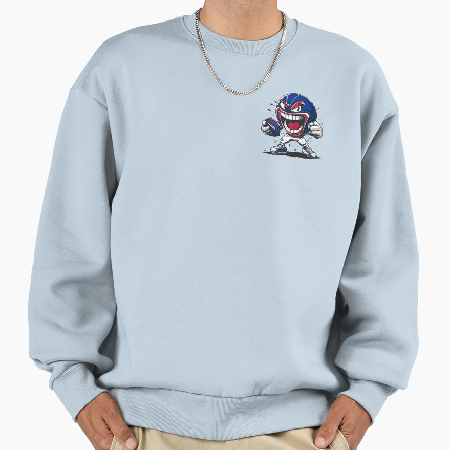 Funny Buffalo Bills Football Player Sweatshirt - Graphic Print for Adults - T-Shirt, Sweatshirt, Hoodie