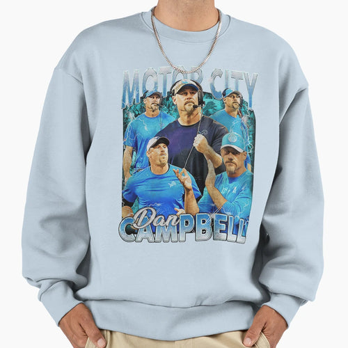 Dan Campbell Sweatshirt - Novelty Apparel for Adults - T-Shirt, Sweatshirt, Hoodie