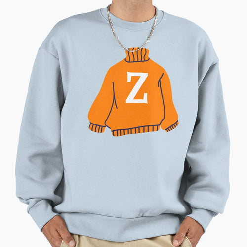Letter Sweatshirt - Casual Everyday Wear Unisex - T-Shirt, Sweatshirt, Hoodie
