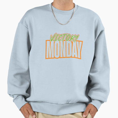 Victory Monday Bold Game Day Sweatshirt - Trendy Graphic Men Women - T-Shirt, Sweatshirt, Hoodie
