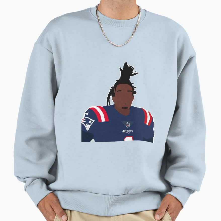 Cam Newton Patriots Sweatshirt - Streetwear Style for Adults - T-Shirt, Sweatshirt, Hoodie