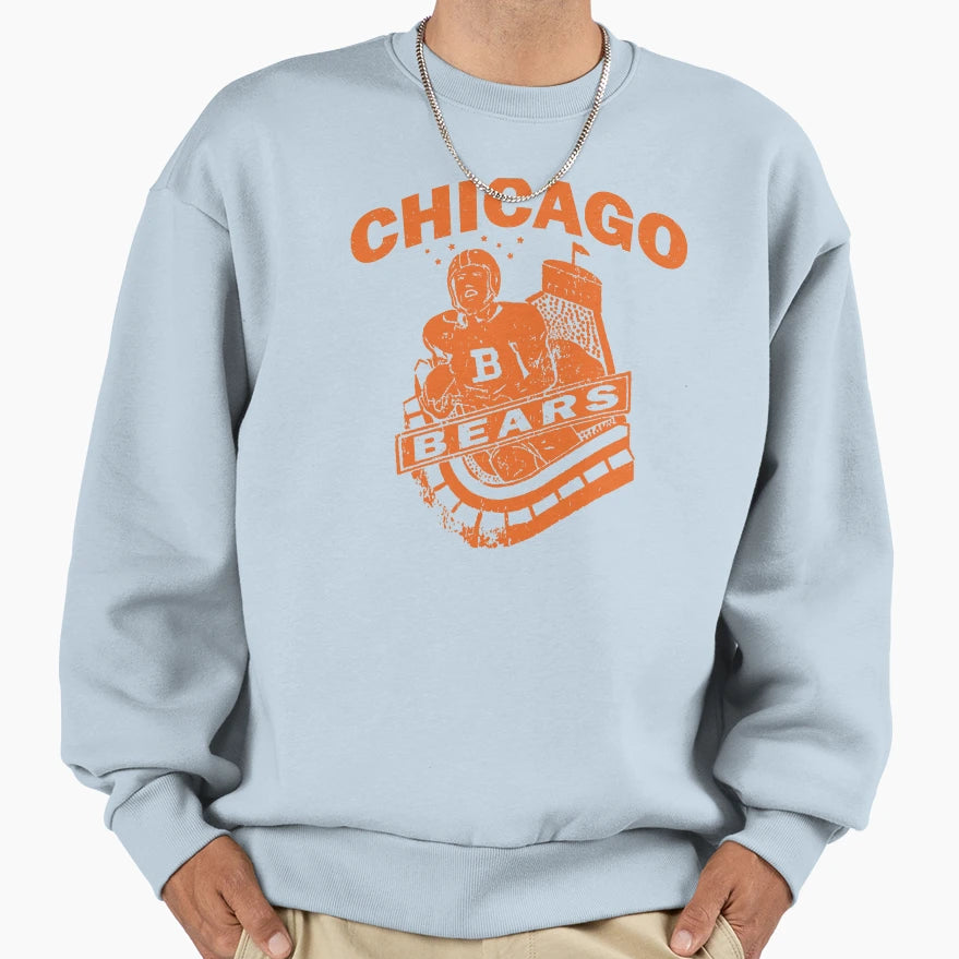 Chicago Bears Sweatshirt - Streetwear Style for Adults - T-Shirt, Sweatshirt, Hoodie