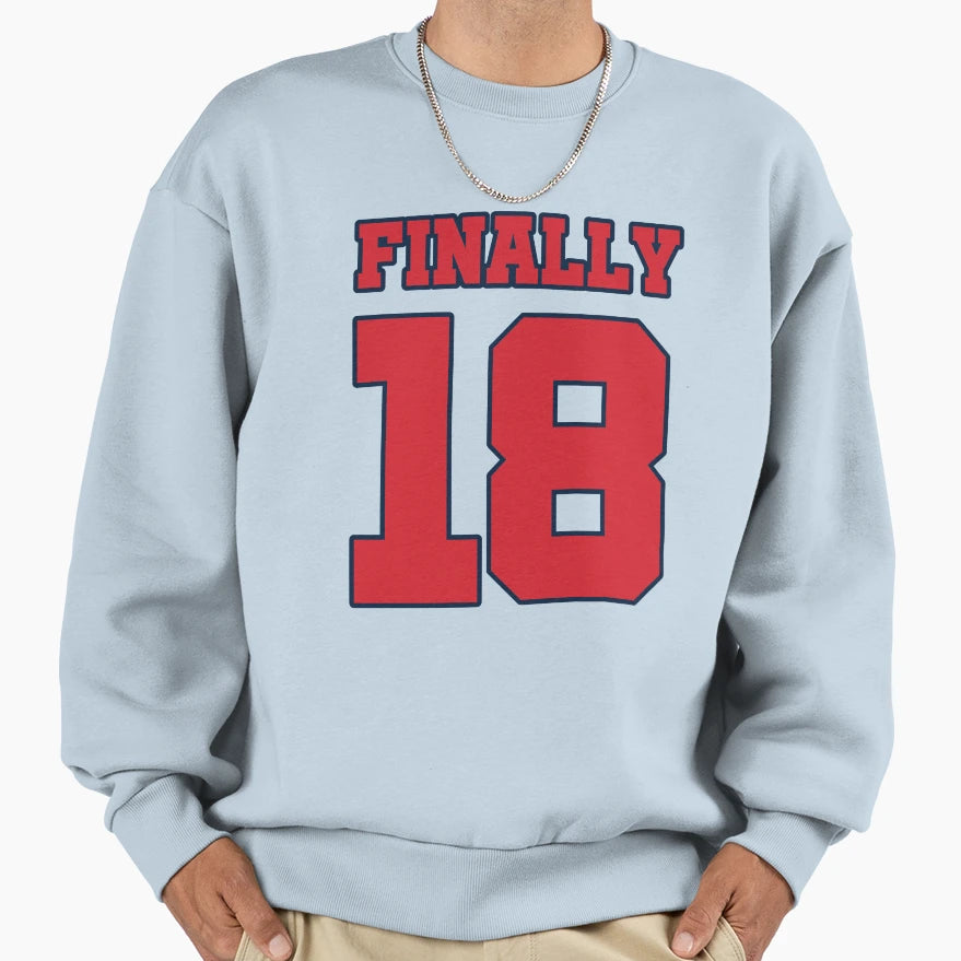 Washington Capitols Finally 2018 Sweatshirt - Aesthetic Graphic Men Women - T-Shirt, Sweatshirt, Hoodie