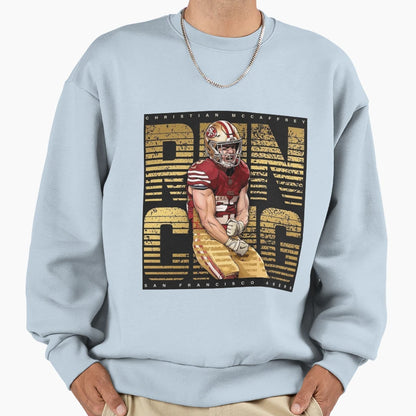 Mccaffrey Sweatshirt - Custom Art Print Unisex - T-Shirt, Sweatshirt, Hoodie