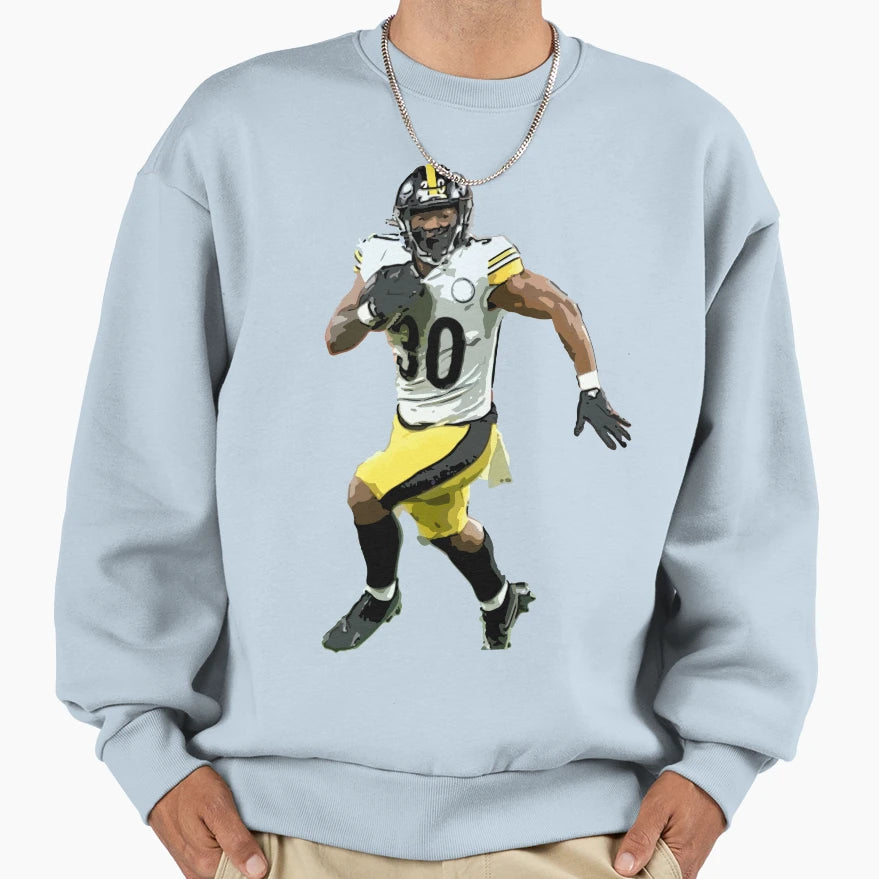 Jaylen Warren Sweatshirt - Aesthetic Graphic Unisex - T-Shirt, Sweatshirt, Hoodie
