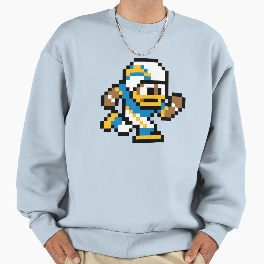 Los Angeles Chargers Tecmo Super Bowl Sweatshirt - Streetwear Style Unisex - T-Shirt, Sweatshirt, Hoodie