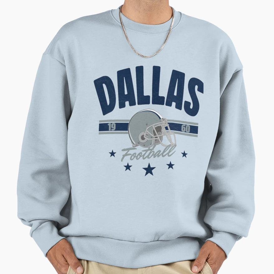 Art Dallas Cowboys Sweatshirt - Casual Everyday Wear Unisex - T-Shirt, Sweatshirt, Hoodie