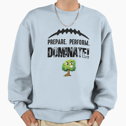 Summer Camp Football Dominate Cardinal Sweatshirt - Trendy Graphic Unisex - T-Shirt, Sweatshirt, Hoodie