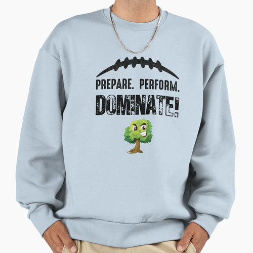 Summer Camp Football Dominate Cardinal Sweatshirt - Trendy Graphic Unisex - T-Shirt, Sweatshirt, Hoodie