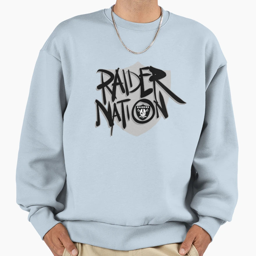 Raidr Nation Sweatshirt - Minimalist Print Unisex - T-Shirt, Sweatshirt, Hoodie