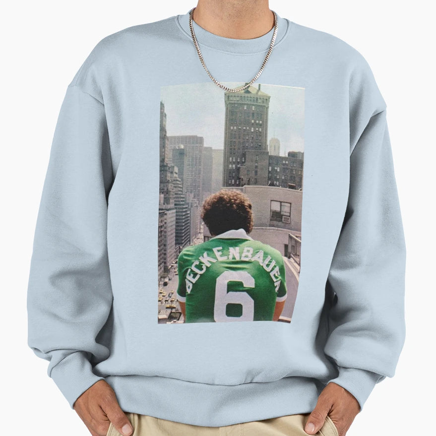 Beckenbeauer Watching New York City Sweatshirt - Streetwear Style Men Women - T-Shirt, Sweatshirt, Hoodie