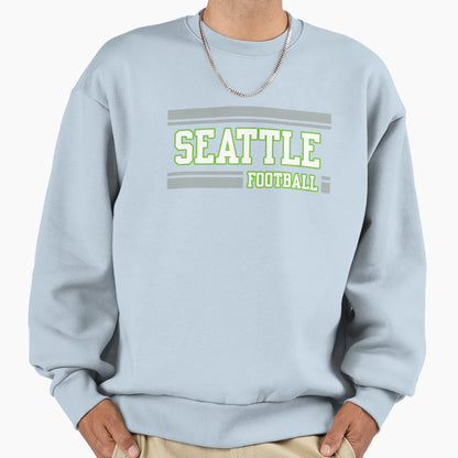 Seattle Football 2 Sweatshirt - Aesthetic Graphic Men Women - T-Shirt, Sweatshirt, Hoodie